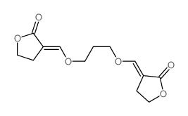 2(3H)-Furanone,3,3'-[1,3-propanediylbis(oxymethylidyne)]bis[dihydro- (9CI)结构式