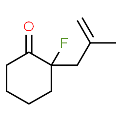 Cyclohexanone,2-fluoro-2-(2-methyl-2-propenyl)- (9CI) structure