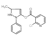 5-METHYL-2-PHENYL-2,5-DIHYDRO-1H-PYRAZOL-3-YL 2-CHLORONICOTINATE picture