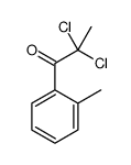 1-Propanone, 2,2-dichloro-1-(2-methylphenyl)- (9CI) structure