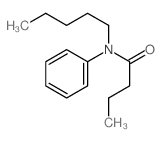 Butanamide,N-pentyl-N-phenyl-结构式