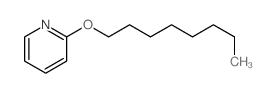 Pyridine, 2-(octyloxy)-结构式