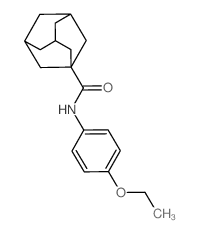 N-(4-ethoxyphenyl)adamantane-1-carboxamide structure