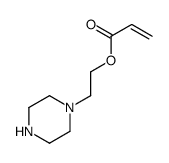 2-Propenoicacid,2-(1-piperazinyl)ethylester(9CI)结构式
