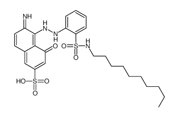 6-amino-5-[[2-[(decylamino)sulphonyl]phenyl]azo]-4-hydroxynaphthalene-2-sulphonic acid picture