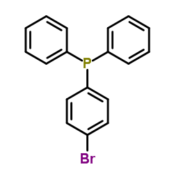 (4-bromophenyl)diphenylphosphine Structure