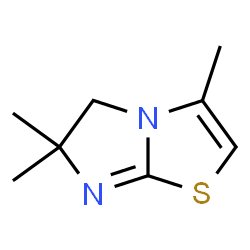 Imidazo[2,1-b]thiazole, 5,6-dihydro-3,6,6-trimethyl- (9CI)结构式