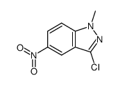 3-chloro-1-methyl-5-nitro-1H-indazole Structure