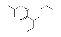 isobutyl 2-ethylhexanoate Structure