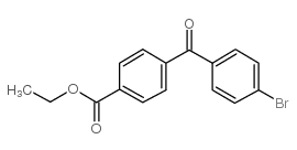 4-BROMO-4'CARBOETHOXYBENZOPHENONE structure