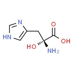 Histidine,-alpha--hydroxy- (9CI)结构式