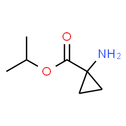 Cyclopropanecarboxylic acid, 1-amino-, 1-methylethyl ester (9CI) structure