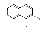 1-Amino-2-bromonaphthalene structure