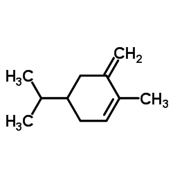 Cyclohexene, 1-methyl-6-methylene-4-(1-methylethyl)- (9CI) structure