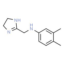 1H-Imidazole-2-methanamine,N-(3,4-dimethylphenyl)-4,5-dihydro-(9CI) structure