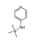4-Pyridinamine,N-(trimethylsilyl)-(9CI) Structure