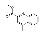 methyl 4-methylquinoline-2-carboxylate结构式