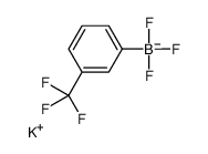 Potassium 3-(trifluoromethyl)phenyltrifluoroborate Structure