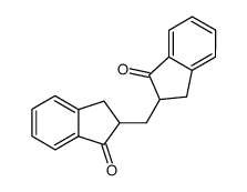 methylene-2,2'-bisindanone结构式