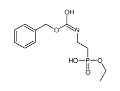 ethoxy-[2-(phenylmethoxycarbonylamino)ethyl]phosphinic acid Structure