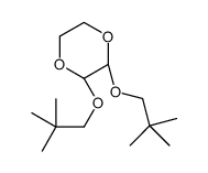 (2R,3R)-2,3-bis(2,2-dimethylpropoxy)-1,4-dioxane Structure