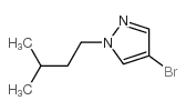 4-Bromo-1-isopentylpyrazole Structure