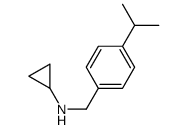 N-(4-ISOPROPYLBENZYL)CYCLOPROPANAMINE Structure