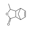 4,7-Methanoisobenzofuran-1(3H)-one, 3a,4,7,7a-tetrahydro-3-methyl Structure