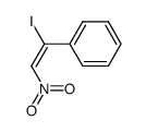(E)-1-Iodo-2-nitro-1-phenylethene结构式