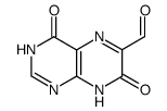 4,7-dioxo-3,4,7,8-tetrahydro-pteridine-6-carbaldehyde Structure
