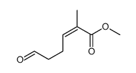 methyl 2-methyl-6-oxohex-2-enoate结构式