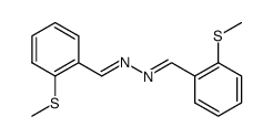 (o-methylthio)benzalazine结构式