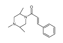 (2E)-3-Phenyl-1-[(2S,5R)-2,4,5-trimethyl-1-piperazinyl]-2-propen- 1-one Structure