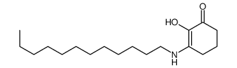 3-(dodecylamino)-2-hydroxycyclohex-2-en-1-one结构式