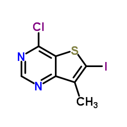 4-Chloro-6-iodo-7-methylthieno[3,2-d]pyrimidine Structure