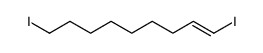 1,9-diiodonon-1-ene Structure