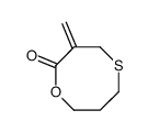 3-methylidene-1,5-oxathiocan-2-one Structure