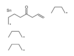 8-tributylstannyloct-1-en-4-one Structure