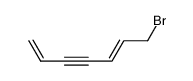 1-bromohepta-2E,6-dien-4-yne Structure