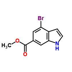 4-溴-1H-吲哚-6-羧酸甲酯图片