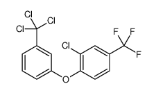 2-chloro-1-[3-(trichloromethyl)phenoxy]-4-(trifluoromethyl)benzene Structure