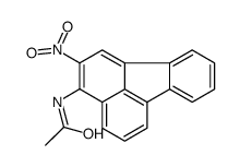 N-(2-nitrofluoranthen-3-yl)acetamide Structure