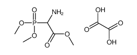 methyl 2-amino-2-dimethoxyphosphorylacetate,oxalic acid Structure