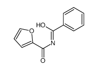 N-benzoylfuran-2-carboxamide结构式
