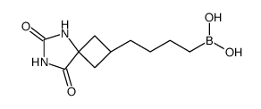 Boronic acid, B-[4-(6,8-dioxo-5,7-diazaspiro[3.4]oct-2-yl)butyl] Structure