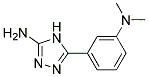 5-[3-(DIMETHYLAMINO)PHENYL]-4H-1,2,4-TRIAZOL-3-AMINE结构式