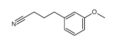 3-(3'-methoxyphenyl)-1-butyronitrile结构式