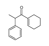 1-(cyclohexen-1-yl)-2-phenylpropan-1-one Structure