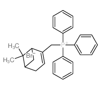 Phosphonium, [(6, 6-dimethylbicyclo[3.1.1]hept-2-en-2-yl)methyl]triphenyl-, bromide结构式