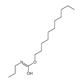 undecyl N-propylcarbamate结构式